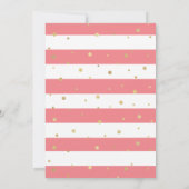 Little Miss Onederful Foto 1st Birthday Kaart (Achterkant)