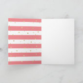 Little Miss Onederful foto 1st Birthday Kaart (Binnen)