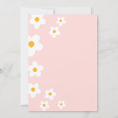 Little Miss Onederful | Fotobloem 1e verjaardag Kaart (Achterkant)