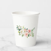 Little Miss Onederful Girl 1ste verjaardag Papieren Bekers (Achterkant)