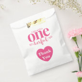 Little Miss Onederful Goodie Bags Bedankzakje (Gezegeld)