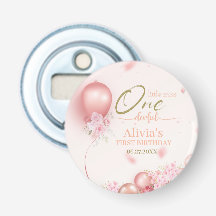 Little Miss ONEderful Pink Floral 1e verjaardag