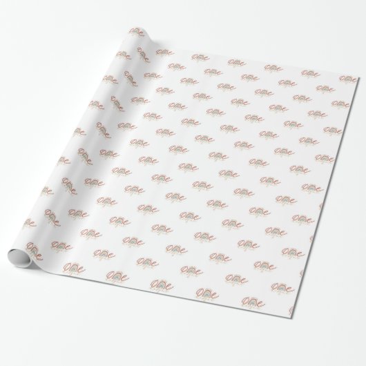 Little Miss ONEderful - Wrapping Paper Cadeaupapier (Uitgerold)