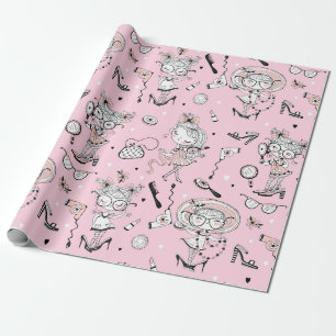 Little Miss Pink Cadeaupapier