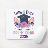 Little Miss Pre-k Afstudeerder Prek Afstuderen 2 Muismat (Met muis)