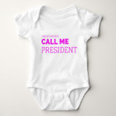 Little Miss President Romper (Voorkant)