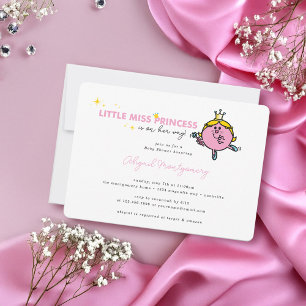 Little Miss Princess Baby shower Kaart