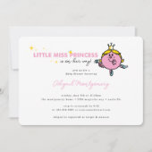 Little Miss Princess Baby shower Kaart (Voorkant)
