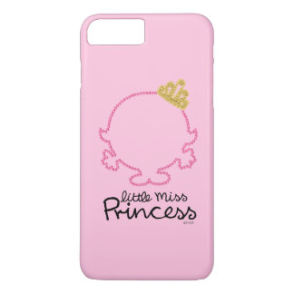 Little Miss Princess | Blanco gezicht iPhone 8/7 Plus Hoesje