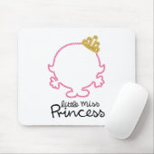 Little Miss Princess | Blanco gezicht Muismat (Met muis)