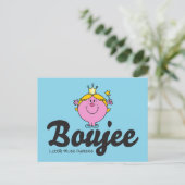 Little Miss Princess Boujee Briefkaart (Staand voorkant)