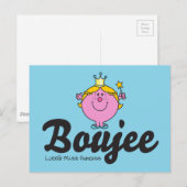 Little Miss Princess Boujee Briefkaart (Voorkant / Achterkant)