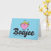 Little Miss Princess Boujee Kaart (Gele Bloem)