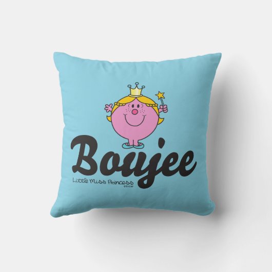 Little Miss Princess Boujee Kussen (Achterkant)