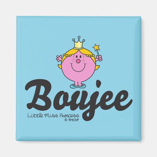 Little Miss Princess Boujee Magneet (Voorkant)
