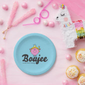 Little Miss Princess Boujee Papieren Bordje (Feest)