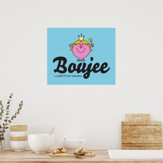 Little Miss Princess Boujee Poster (Keuken)