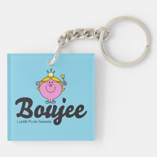Little Miss Princess Boujee Sleutelhanger (Achterkant)