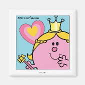 Little Miss Princess | Extreme close-up Magneet (Voorkant)