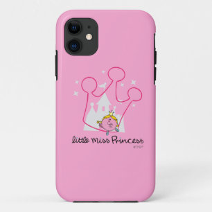Little Miss Princess Giant Pink Crown iPhone 11 Hoesje