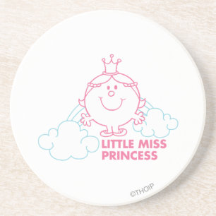 Little Miss Princess   Hoofd in de wolken Zandsteen Onderzetter