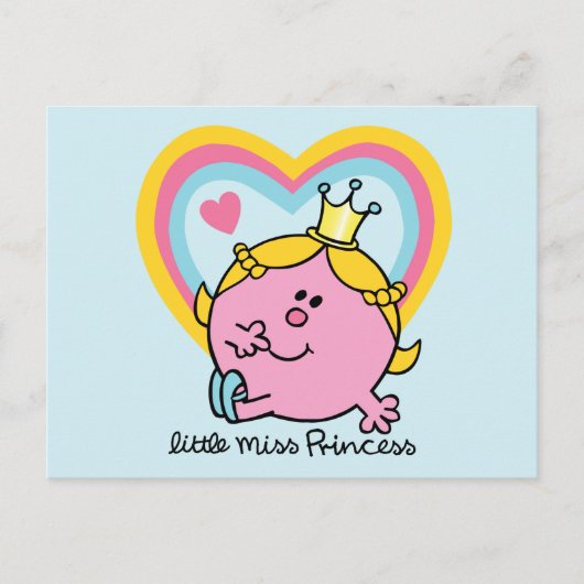 Little Miss Princess | Hoorten Briefkaart (Voorkant)