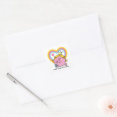 Little Miss Princess | Hoorten Vierkante Sticker (Envelop)