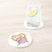 Little Miss Princess | Hoorten Zandsteen Onderzetter (Zijkant)