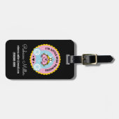 Little Miss Princess | Ik ben een prinses Bagagelabel (Voorkant horizontaal)