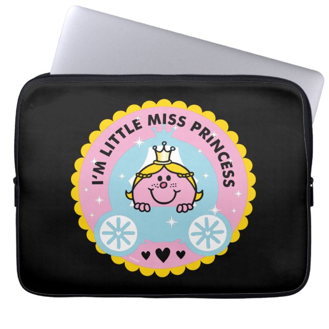 Little Miss Princess | Ik ben een prinses Laptop Sleeve (Voorkant)