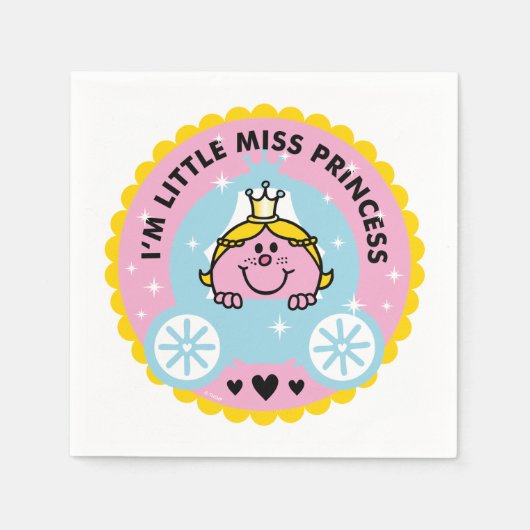 Little Miss Princess | Ik ben een prinses Servetten (Voorkant)