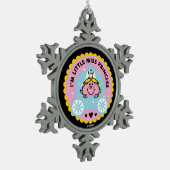 Little Miss Princess | Ik ben een prinses Tin Sneeuwvlok Ornament (Links)