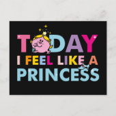 Little Miss Princess | Ik voel me een prinses Briefkaart (Voorkant)