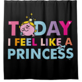 Little Miss Princess | Ik voel me een prinses Douchegordijn (Voorkant)