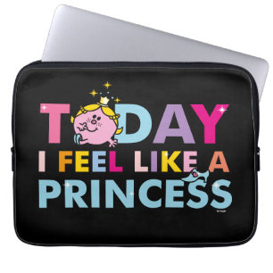 Little Miss Princess Ik voel me een prinses Laptop Sleeve