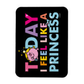 Little Miss Princess | Ik voel me een prinses Magneet (Verticaal)