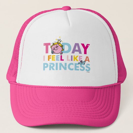 Little Miss Princess | Ik voel me een prinses Trucker Pet (Voorkant)