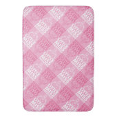 Little Miss Princess | in roze Badmat (Voorkant Verticaal)