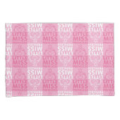 Little Miss Princess | in roze patroon Kussensloop (Voorkant-Rechts)