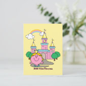 Little Miss Princess | koninklijk kasteel Briefkaart (Staand voorkant)