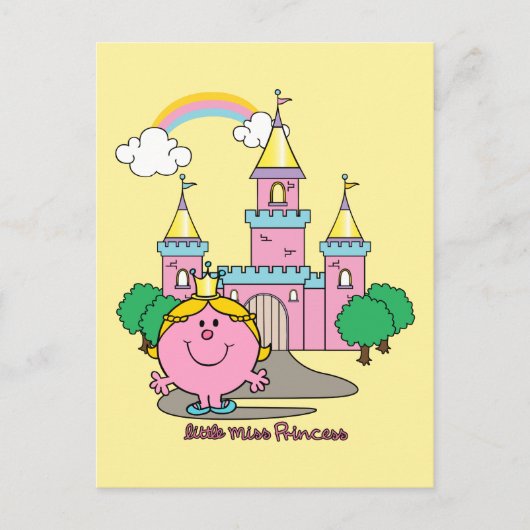 Little Miss Princess | koninklijk kasteel Briefkaart (Voorkant)