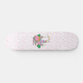 Little Miss Princess | koninklijk kasteel Skateboard (Horizontaal)