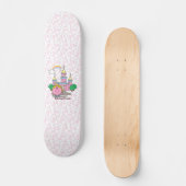 Little Miss Princess | koninklijk kasteel Skateboard (Voorkant)