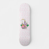Little Miss Princess | koninklijk kasteel Skateboard (Voorkant)