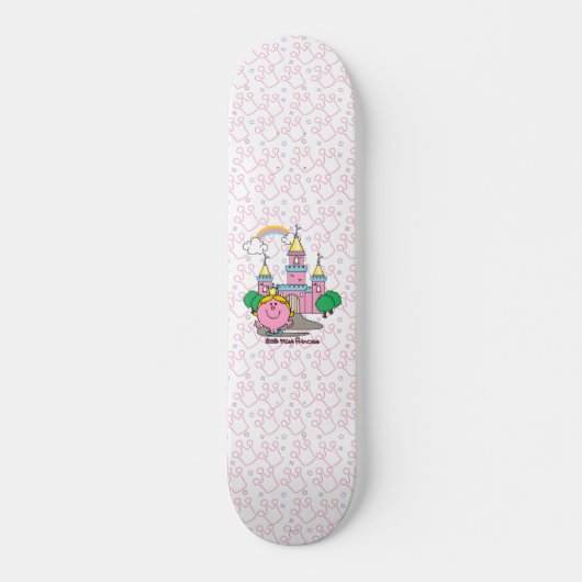 Little Miss Princess | koninklijk kasteel Skateboard (Voorkant)