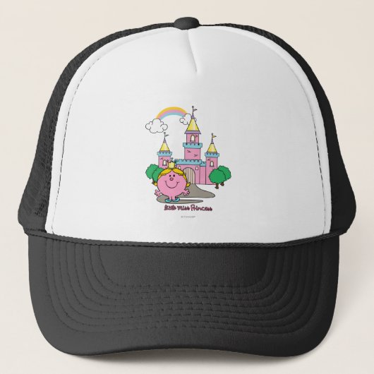 Little Miss Princess | koninklijk kasteel Trucker Pet (Voorkant)