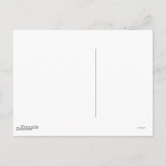 Little Miss Princess | Kroonachtergrond Briefkaart (Achterkant)