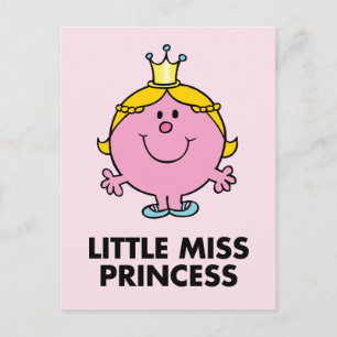 Little Miss Princess   Kroonachtergrond Briefkaart
