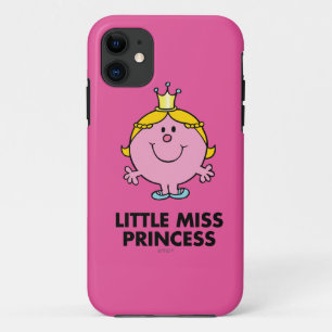 Little Miss Princess   Kroonachtergrond iPhone 11 Hoesje