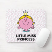 Little Miss Princess | Kroonachtergrond Muismat (Met muis)